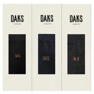 [대구백화점] [닥스양말]닥스신사 면스판 중목 무지 3족세트(22379)