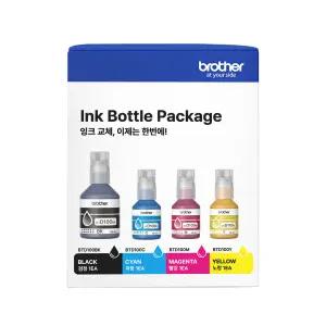 브라더 BTD100BKCL 정품잉크 4색잉크세트 상품 T236 T436W T536DW T730DW T930DW전용