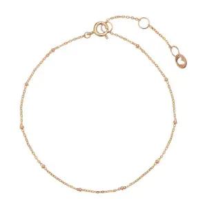 [롯데백화점]티르리르 14K 핑크골드 글레어 원볼 체인 팔찌 TBSK4P22077M