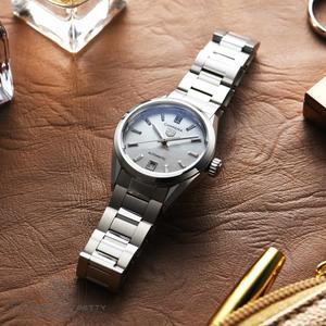 태그호이어 까레라 데이트 오토매틱 여성 메탈시계 WBN2410.BA0621