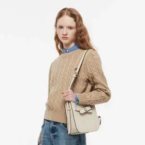 [캉골](강남점)루나 레더 크로스백 3366 아이보리