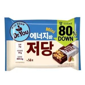 오리온 닥터유 에너지바 저당 미니 324g(23봉입)