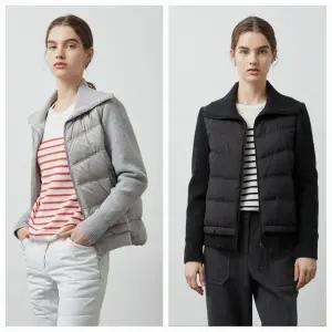 갤러리아 니트 패치 다운점퍼 VVBKD4W9381