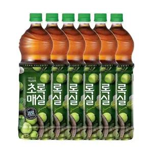 [웅진식품]초록매실제로 1.5L x 6페트