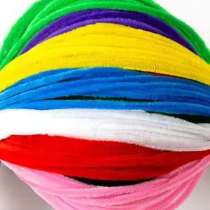 트 파이프클리너 꾸미기 장식 봉제 재료 색상 스트립