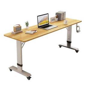 이동식 바퀴달린 침대 베드 달린 높이조절 탁자 편리한 침대협탁 금속프레임 2color