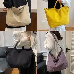 [4color] 3way 빅 와이드 캔버스 토트백 숄더백 크로스백 보부상 가방