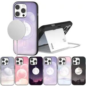 갤럭시S25 엣지 S25 울트라 S24 맥세이프 카드 케이스 카드 2장 수납 도어 범퍼 케이스 달토끼