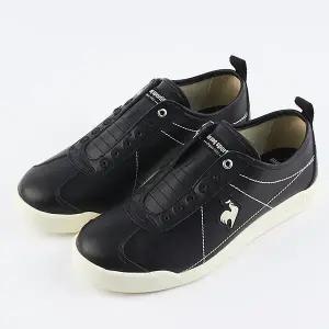 [르꼬끄] 르꼬끄 포폴라 레더 슬립온 QP323LSN81 BLK