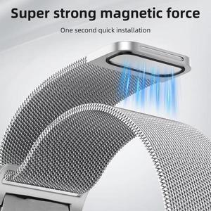 22mm 밀라노 루프 밴드 CMF 워치 프로 3 메탈 마그네틱 스트랩 시계줄 by Nothing 2 스테인리스 스틸)