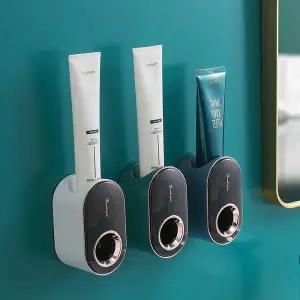 원터치 부착식 자동 치약짜개 디스펜서 치약절약