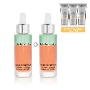 [엘리자베스아덴](의정부점)비져블화이트닝 시카글로우 컨센트레이트 30ml 듀오 스페셜 세트