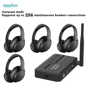 LE 오디오 블루투스 송신기 및 TV 헤드폰 시스템 Aptx 무손실 오라캐스트 게임 음악용