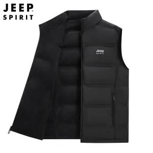 JEEP SPIRIT 패딩 조끼 가을 겨울 빅사이즈 남자 조끼 방한용품