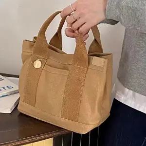 심플 러블리 여성 스퀘어 수납형 미니 핸드백 (WFIJZHQ)