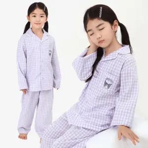 산리오 쿠로미 아동 체크 9부 파자마세트 / 키즈 유아 여아 잠옷