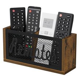 [미국배송] YINMIT 리모컨 홀더 벽걸이 벽용 TV 리모컨 테이블용 벽 테이블 거실 침실용 분리 보관함