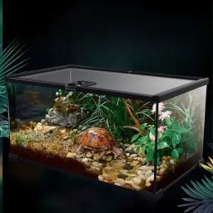 도마뱀 사육장 세트 꾸미기 아크릴 은신처 사과나무 파충류