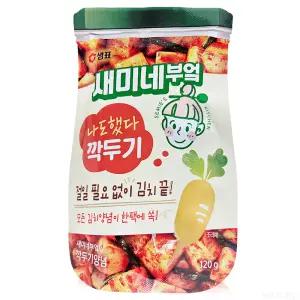 새미네 부엌깍두기양념 120g  x 4개