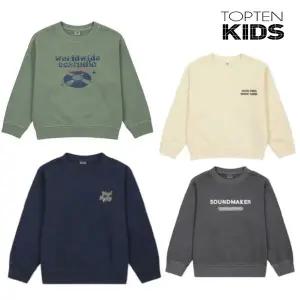 [탑텐키즈](대구신세계)남아) 테리 가먼트다잉 스웨트셔츠 MKF4TR1201