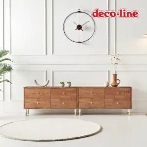 데코라인 코넬 벤 2000 2단 서랍형B 거실장 DNE004C (착불)