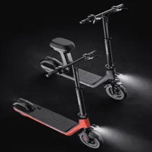 전동스쿠터 소형 1인 경량 학생 전기 킥보드 스쿠터 36V 그레이-배터리 수명 약 20-30km