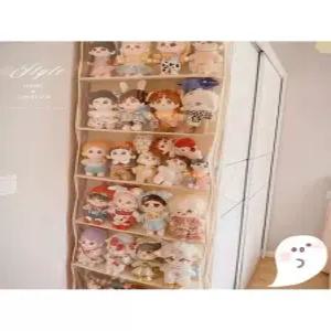 벽걸이 솜파트 솜인형 문걸이 수납함 정리 정리함 보관함