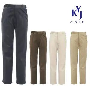 [김영주골프] 겨울 코듀로이 매직밴드 스판 골덴 남성 골프 바지 DPWMSL18
