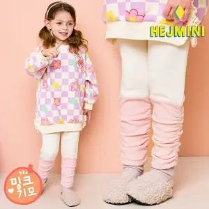 [헤이미니] 포그니골지워머밍크기모레깅스