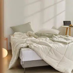 [파르페][파르페by알레르망] 오트 알러지케어 다운필 크리즈워싱 차렵이불패드세트 Q