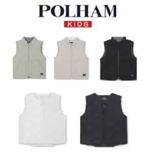 [폴햄키즈](마산점)공용) 폴라폴리스 안감 T넥 베스트PKF4VP3020,여아) 초경량 에어 베스트PKF4VP2020