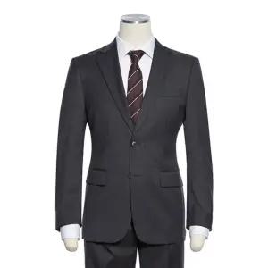 [레노마](마산점)25년 F/W 고급솔리드 스트라이프 스판 가을겨울 정장[그레이,다크그레이]택1