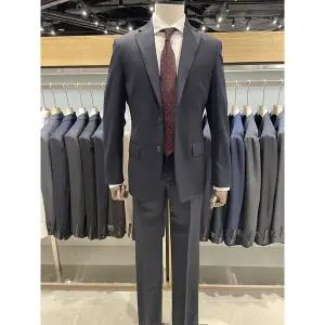 [지이크](센텀시티점) 24F/W 프리미엄 원단 네이비 사방스판 수트(PJJ2063PJP2263NA)