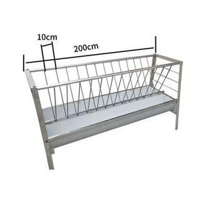 축사 사료통 여물 이동식 농장 먹이통 양면 건초 염소 양 물통 트로프 1m 호별