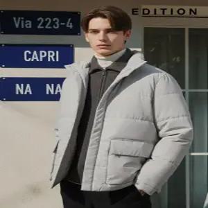 [에디션][에디션] 스탠드카라 퀼팅 패딩 점퍼 (NED4JJ1901)