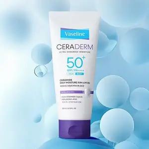 [애경]바세린 세라덤 모이스처 선로션 페이스 앤 바디 200ml x1개