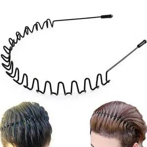 [콩심팥심]남녀공용 스프링 머리띠 세안 공부 잔머리 헤어 정리