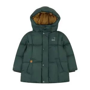 [캉골키즈](김해점)후드 포인트 푸퍼 숏 다운점퍼 RD 0107 그린 (ARDCDJ01070GN)