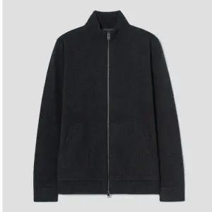 [갤럭시라이프스타일](GC5X5AM01M) 25FW 윈터 울 방풍 풀집업 가디건 - 그린