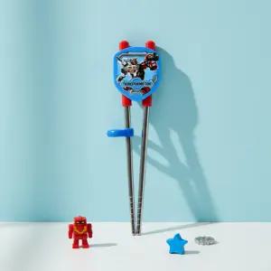 헬로카봇 교정 젓가락 양손 왼손 남아 연습용 유아 유치원 어린이