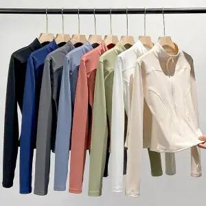 여성 차이나넥 생활방수 스포츠 요가복 집업자켓 필라테스상의