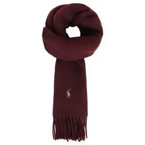 폴로랄프로렌 25FW 시그니처 이탈리안 버진 울 머플러 스프링와인헤더 PC1047 607