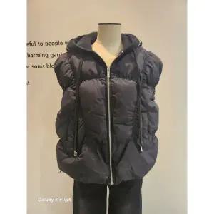 [에이지도르](마산점)ALFIWIE102MS(니트후드 패딩조끼)