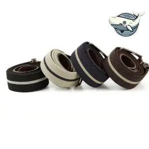 캐주얼 스판벨트 남녀공용 데일리 스트라이프 밴딩벨트 벨트끈