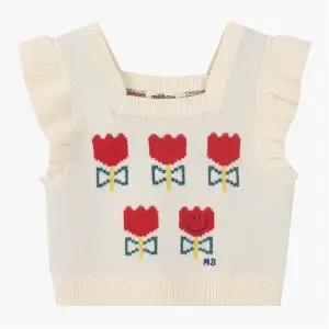 [밀리밤](마산점)밀리 튤립 스웨터 조끼 MLVK25W5G