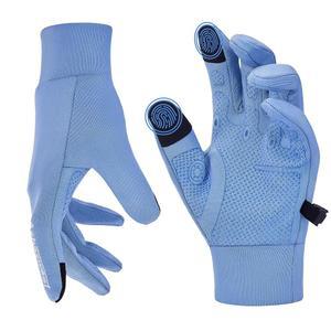 남성용 아스바스위트 겨울용 장갑, 미끄럼 방지 그립이 있는 터치스크린 보온성이 뛰어난 방풍 소재 및 손가락 통기성 편안함, 추운 날씨용 전화 문자