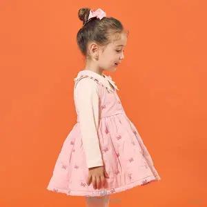 [디즈니베이비](신세계 사우스시티)[25년 겨울신상]미니리본패딩원피스세트(PINK)_79S724051