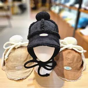 [대구백화점] [캡텐]엘르 25뽀글이무스탕보넷방한모 3(ELE6UAE002)