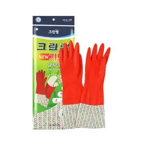 크린랩 고무장갑 기모 FREE 1BOX 100개 대량 김장 장갑 한박스