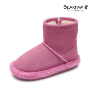 [베어파우](하남점)(BEARPAW) 아동 털부츠 NUTS 핑크 K2694013PD
